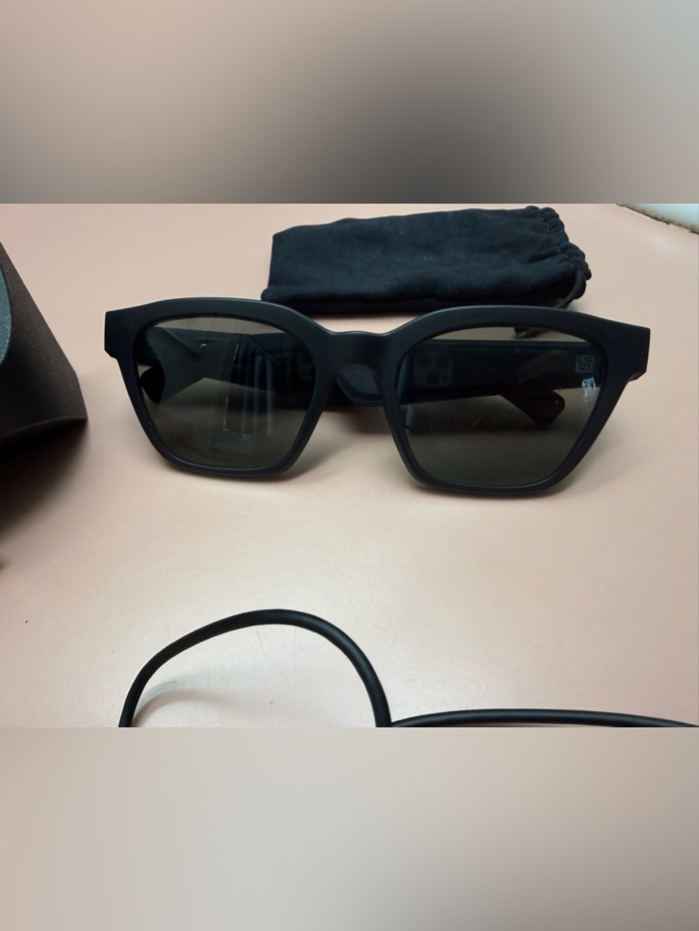 Bose TENOR Black Bluetooth Audio Sunglasses